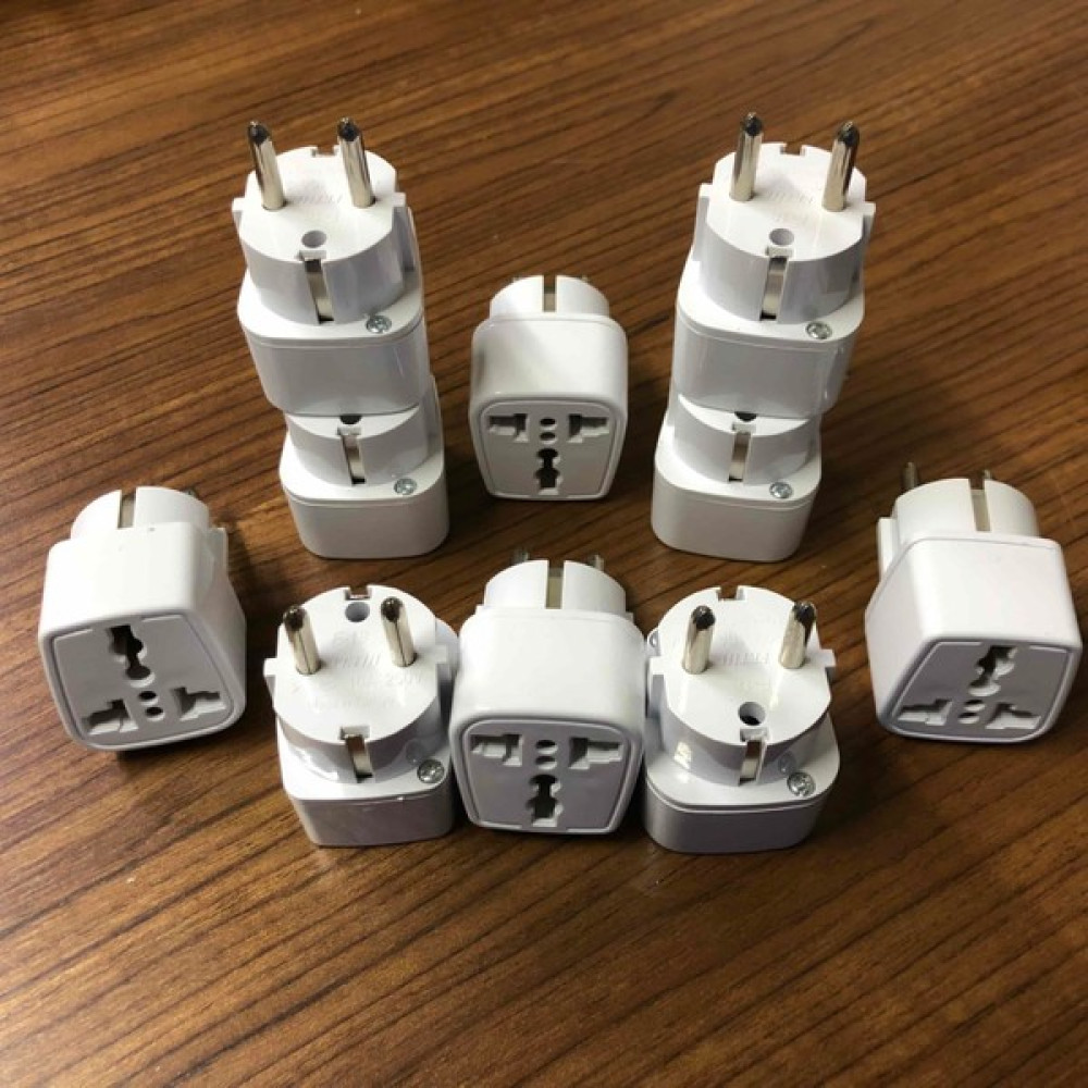Kelepir Fırsatlar Amerikan ve Ingiliz Fiş Dönüştürücü Universal Priz Çevirici Kare Adaptör 10 Adet Bilgisayar Çevirici ve Adaptörü Fiyatı
