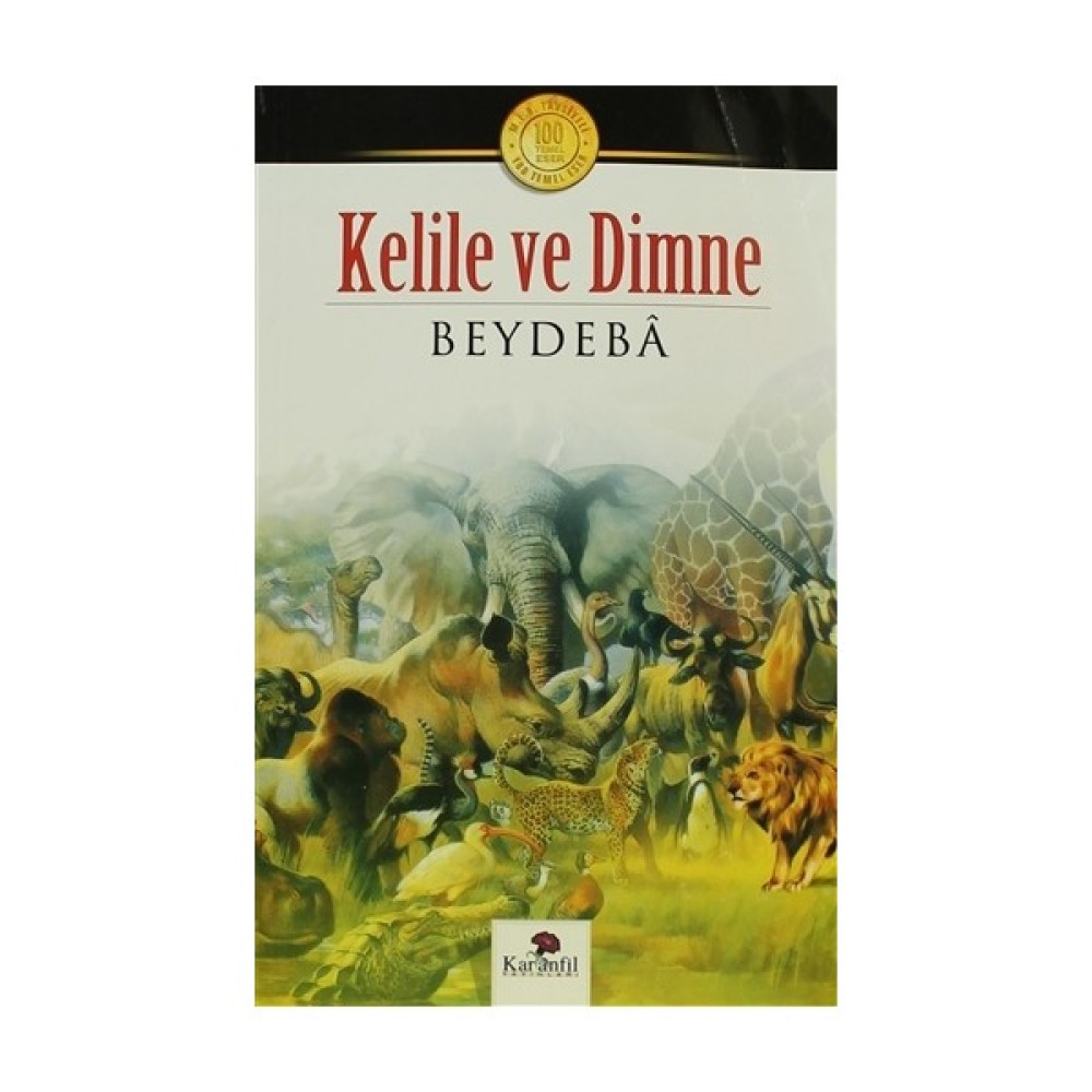 Kelile ve Dimme - Beydaba Edebiyat Fiyatı