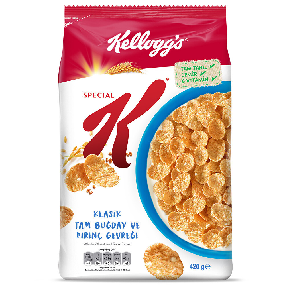 Kellogg's Special K Klasik 420 G Kahvaltılık Gevrek Fiyatı