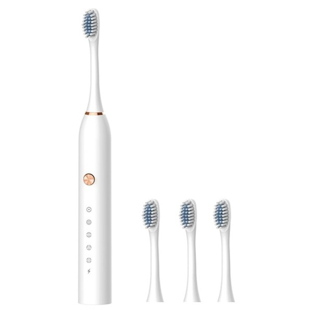 Keluofu Elektrikli Diş Fırçası Sonic 5 Dosyaları Yetişkin Ev Yumuşak Kıl USB Şarj Edilebilir Su Geçirmez Çiftler Diş Fırçası (Yurt Dışından) - Beyaz Şarjlı Diş Fırçası ve Aksesuarları Fiyatı