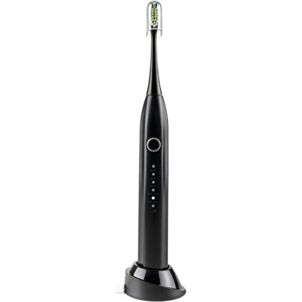Keluofu Sonic Elektrikli Diş Fırçası Akıllı USB Şarj Edilebilir 5 Modlu Seyahat Ipx7 Hızlı Şarjlı Diş Fırçası, 2 Fırça Başlı (Yurt Dışından) - Siyah Şarjlı Diş Fırçası ve Aksesuarları Fiyatı