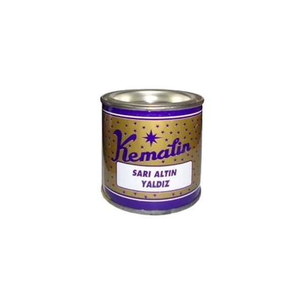 Kemalin Sarı Altın Yaldız Boya 175 gr İç Mekan Kullanımına Uygun Uzun Ömürlü Parlak Boya Diğer Fiyatı
