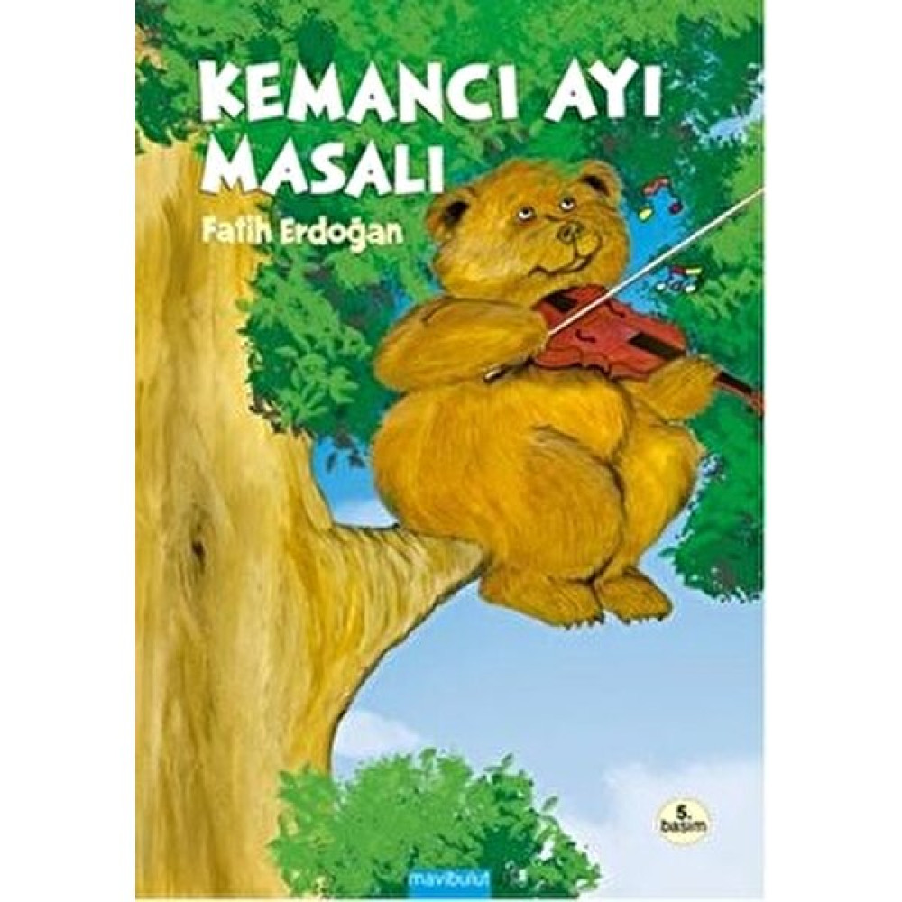 Kemancı Ayı Masalı (Ciltli)-Fatih Erdoğan - Karton Kapak Çocuk Masal Fiyatı