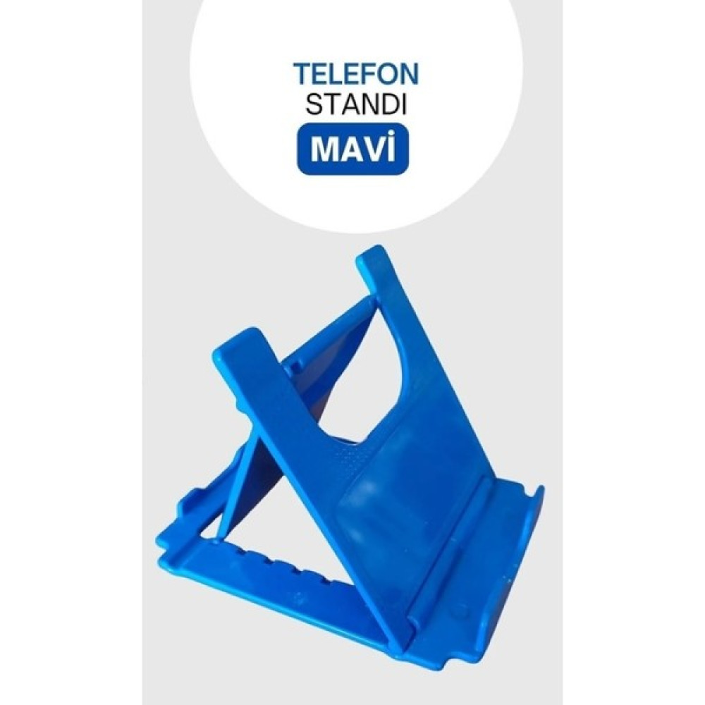 Kemboss Taşınabilir - Masaüstü Telefon Standı - Telefon Tutucu - Mavi Tablet Aksesuarı Fiyatı