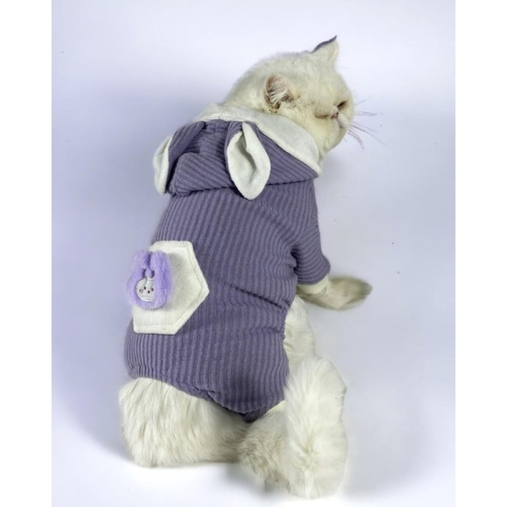 Kemique Bunny Boo Kedi Tulumu Kedi Kıyafeti - Mor - L Evcil Hayvan Ürünleri Fiyatı