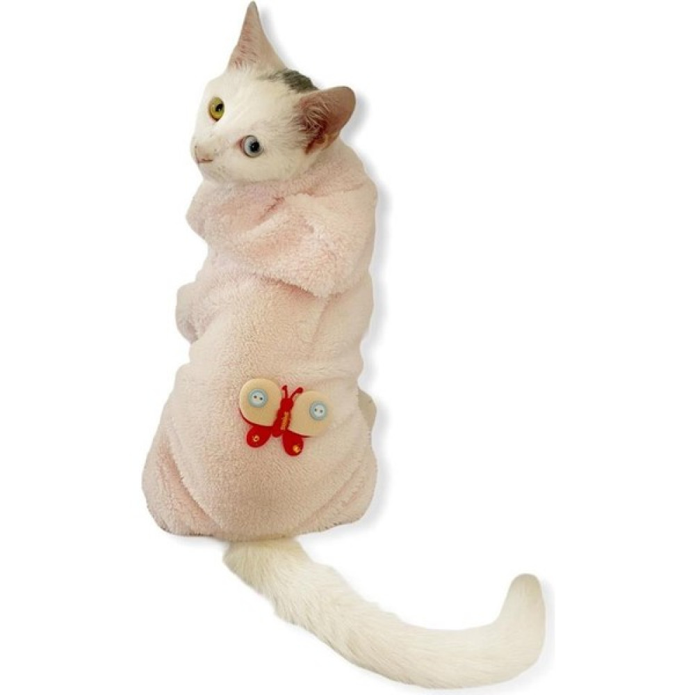Kemique Softie Pink Butterfly Duo Kedi Tulumu Kedi Kıyafeti Xxl - 2XL - Pembe Evcil Hayvan Ürünleri Fiyatı