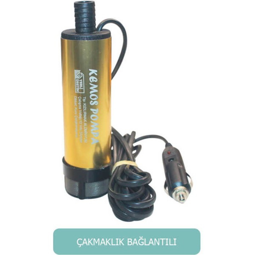 Kemos Yeşilırmak 24 V Dalgıç Tipi Sıvı Aktarma Pompası(Filtreli+Çakmaklıklı) Oto Boyaları Fiyatı