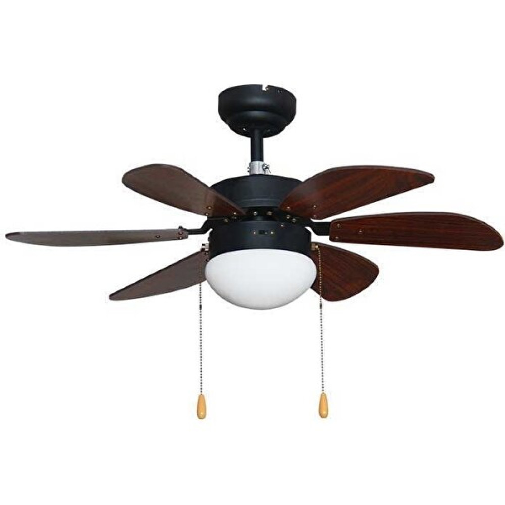 Kendal Vanti 60W 30 Inç Ahşap 6 Kanatlı Lambalı Avizeli Ipli Tavan Vantilatörü KCF280 Armatür Fiyatı