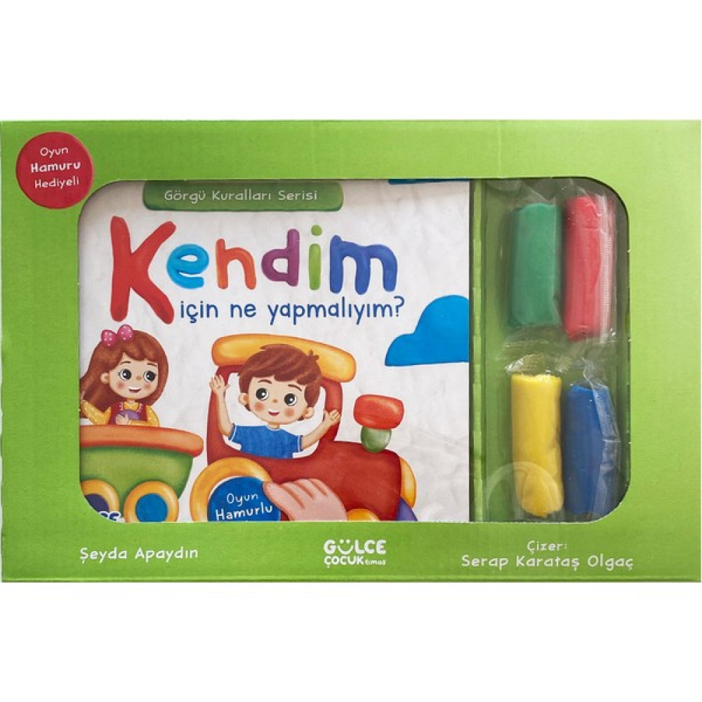 Kendim Için Ne Yapmalıyım? / Görgü Kuralları Serisi / Oyun Hamurlu Kitap Seti - Şeyda Apaydın Okul Öncesi Eğitici & Öğretici Kitaplar Fiyatı