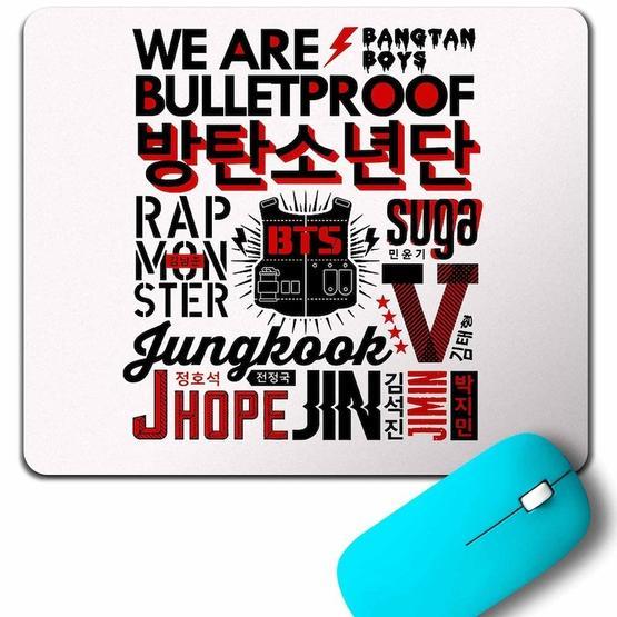 Kendim Seçtim Bts Bangtan Boys Collage Camiseta Mouse Pad