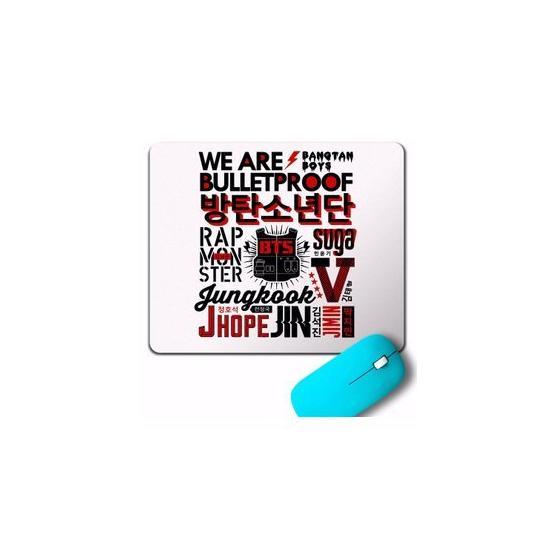 Kendim Seçtim Bts Bangtan Boys Collage Camiseta Mouse Pad