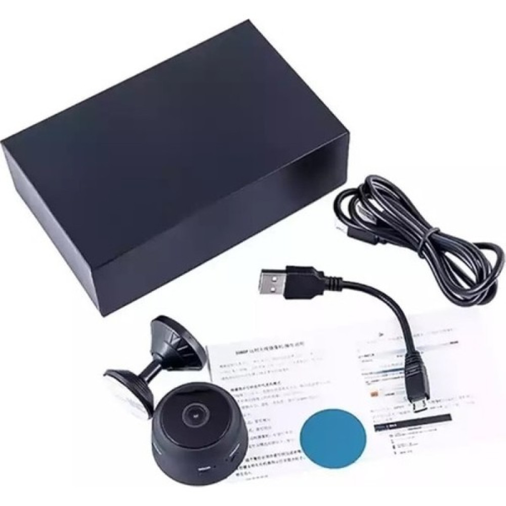 Kendinalyap A9 Gece Görüşlü Hareket Sensörlü Mini Wifi Bakıcı Kamerası - 0 - 3 Yaş - Siyah Bebek Kamerası Fiyatı