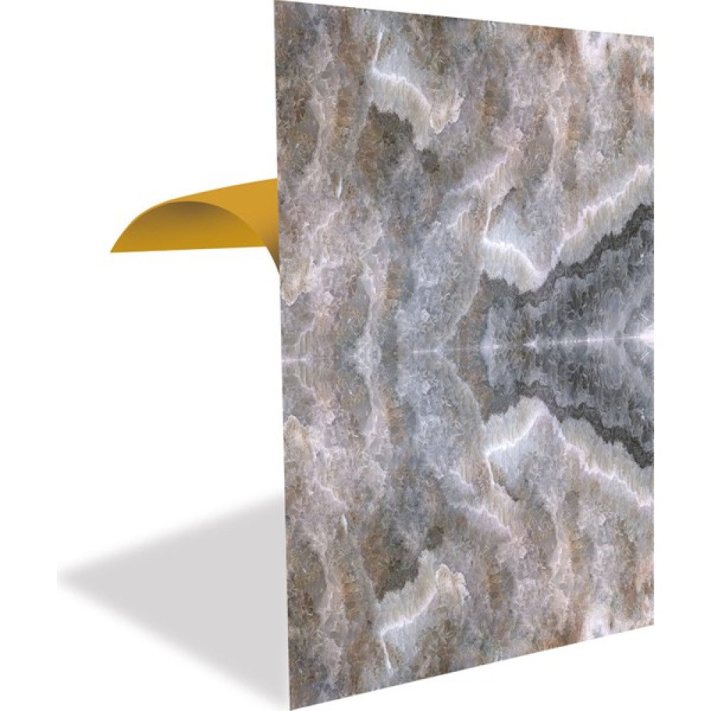 Kendinden Yapışkanlı Kahverengi Buzlu Mermer Desenli Pvc Panel 41x62 Cm 4 Adet 1 M² Yer / Yüzey Kaplamaları Fiyatı