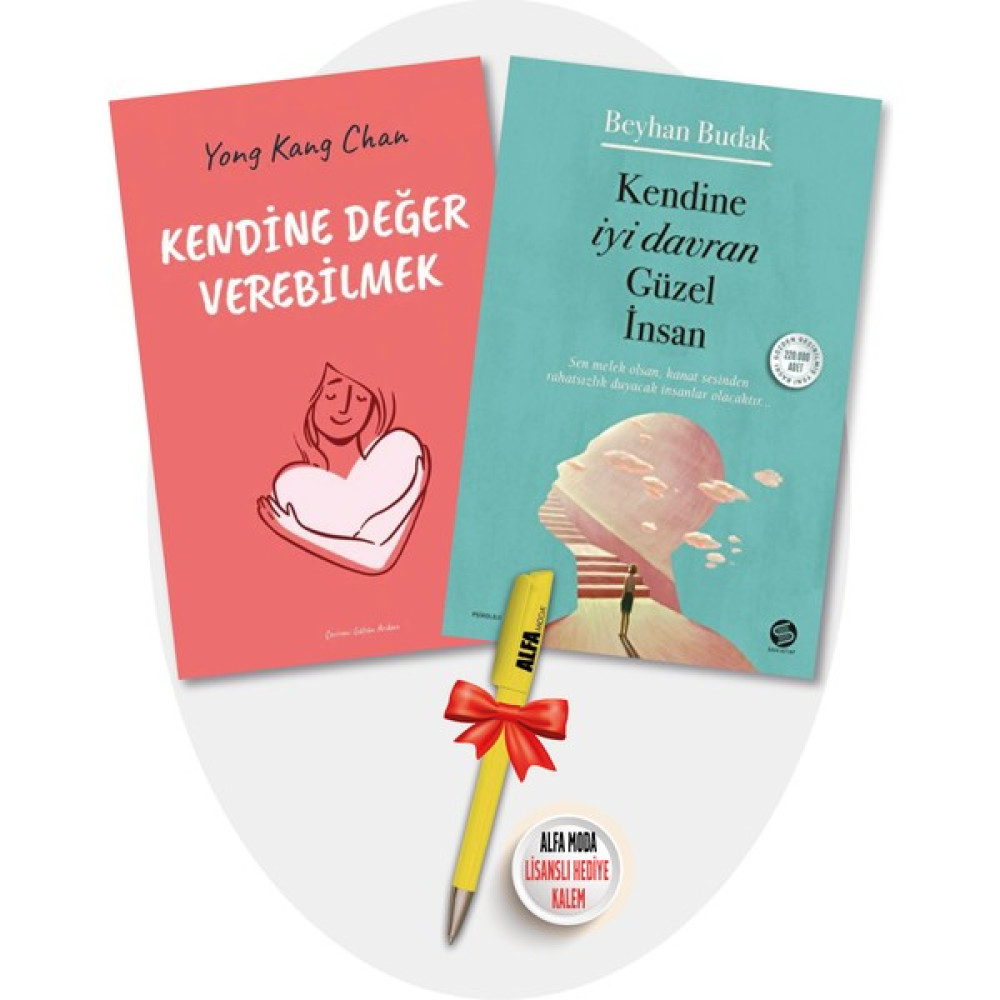 Kendine Iyi Davran Güzel Insan (Beyhan Budak) + Kendine Değer Verebilmek (Yong Kang Chan) 2 Kitap - Beyhan Budak Kişisel Gelişim ve Psikoloji Fiyatı