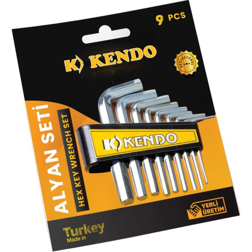 Kendo Allen Anahtar Seti Alyan Anahtar 9 Parça Oto Boyaları Fiyatı