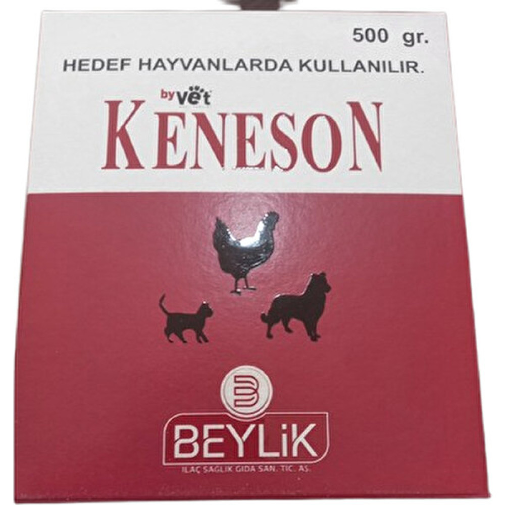 Keneson 500 gr Kedi,köpek,tavuk,at Bit Pire Kene Parazit Ilacı - Kırmızı Evcil Hayvan Ürünleri Fiyatı