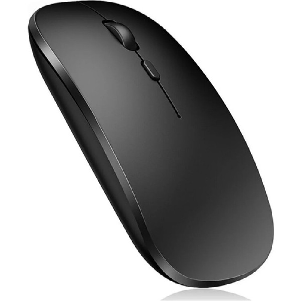 Kenly Bluetooth Şarjlı 2.4ghz Kablosuz Mouse Sessiz Tıklama - Siyah Klavye - Mouse Fiyatı