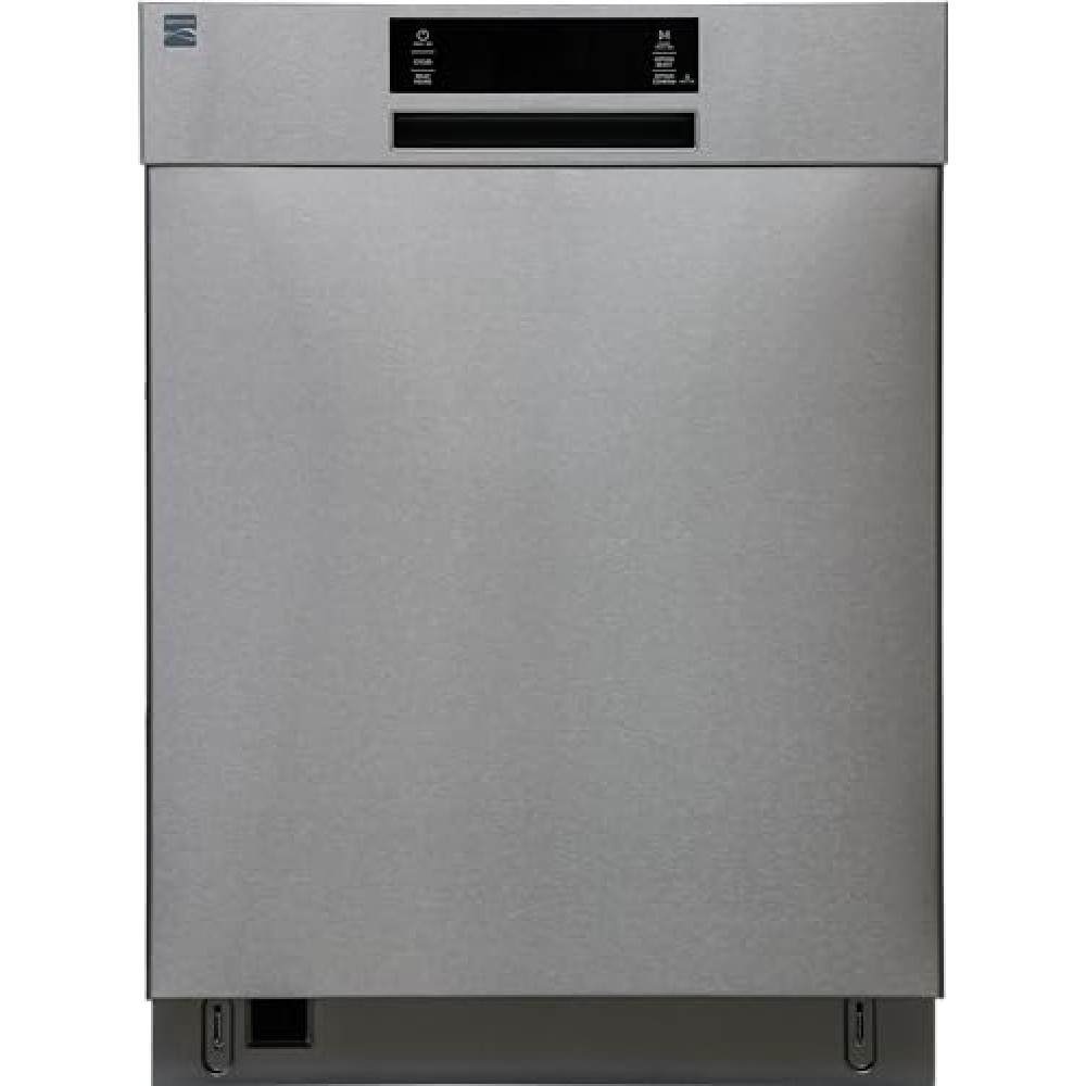 Kenmore 24" Built-In Stainless Steel Tub Dishwasher with SmartWash, UltraWash, SmartDry Plus, MoreSpace Adjustable Rack, Energy Star Certified, Fingerprint Resistant Stainless Steel