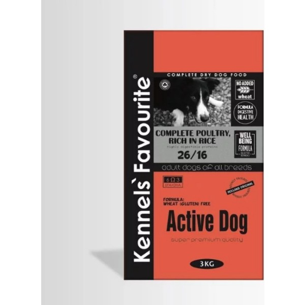 Kennels’ Favourite Active Dog Yetişkin Köpek Maması - 3KG Evcil Hayvan Ürünleri Fiyatı