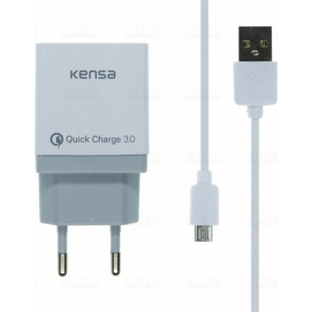 Kensa Micro USB 3.0 Hızlı Şarj Cihazı Cep Telefonu Şarj Cihazı Fiyatı
