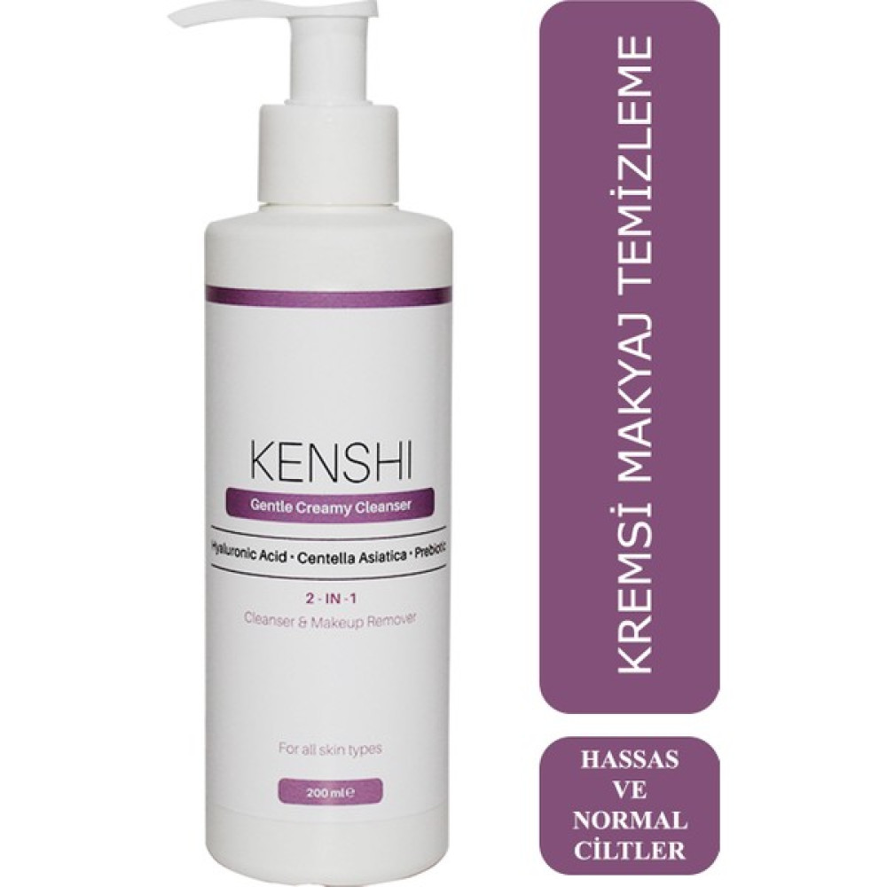 Kenshi Kremsi 2'si 1 Arada Makyaj Temizleme ve Yüz Temizleme 200 ml Makyaj Temizleyicileri Fiyatı