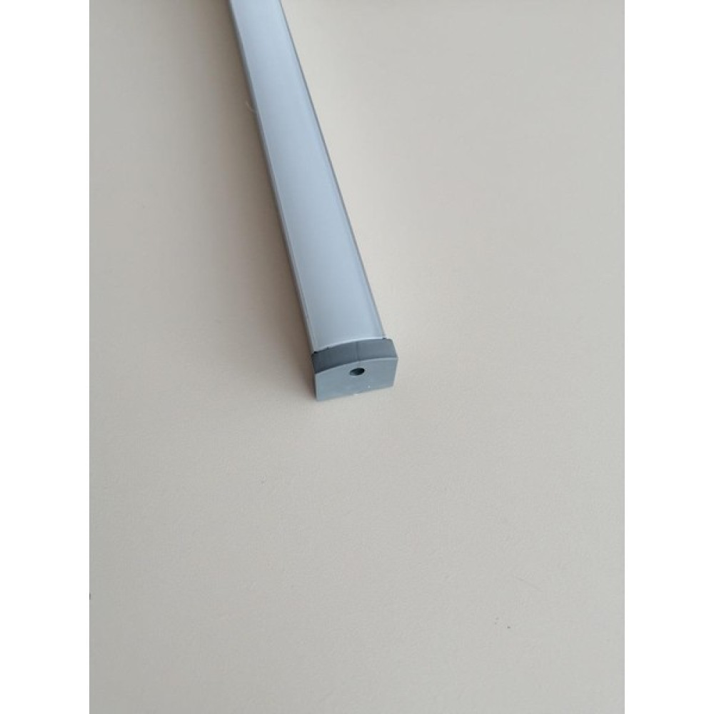 Kent Aksesuar 3 mt LED Profil+3 mt Kapak+6 Ad Kızak+4 Ad Tapa - 1 m - Beyaz Led Aydınlatmalar Fiyatı