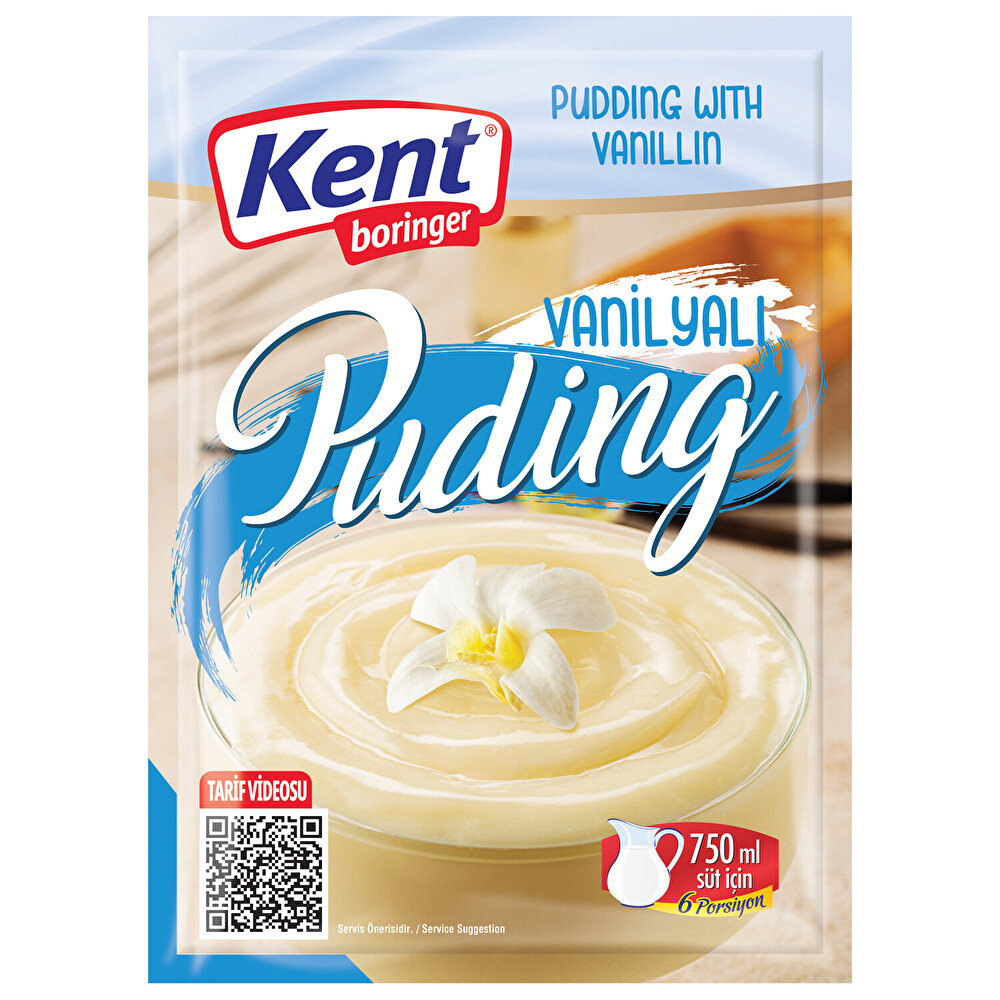 Kent Boringer Vanilyalı Puding 125 Gr Unlu Mamüller Fiyatı