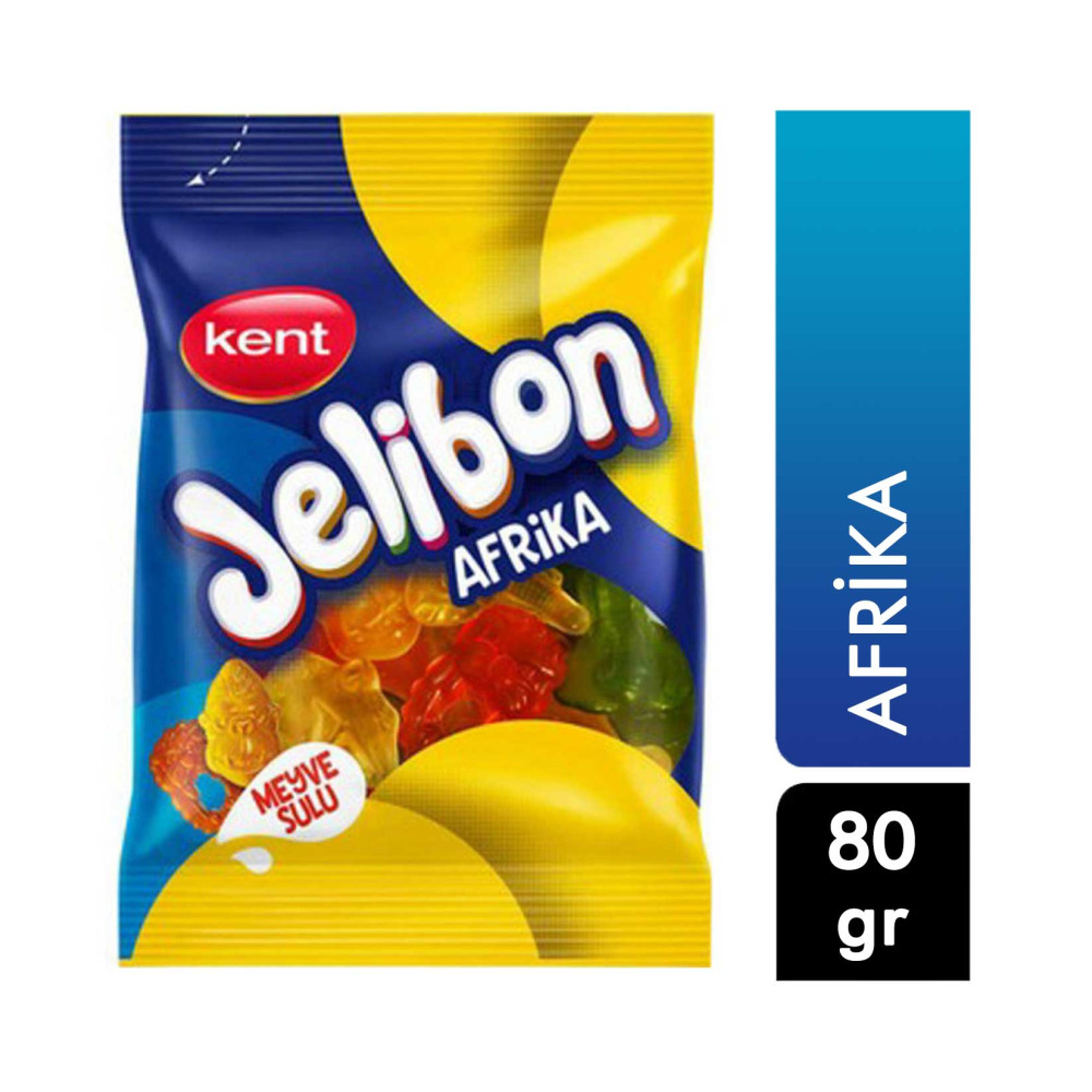 Kent Jelibon Yumuşak Şekerleme 80 gr Afrika Şekerleme Sakız Fiyatı