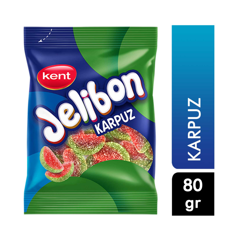 Kent Jelibon Yumuşak Şekerleme 80 gr Karpuz Şekerleme Sakız Fiyatı