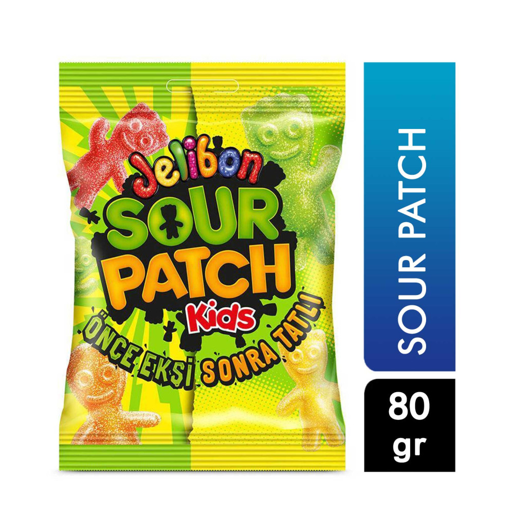 Kent Jelibon Yumuşak Şekerleme 80 gr Sour Patch Kids Şekerleme Sakız Fiyatı
