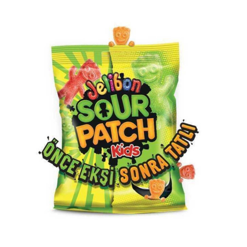 Kent Jelibon Yumuşak Şekerleme 80 gr Sour Patch Kids