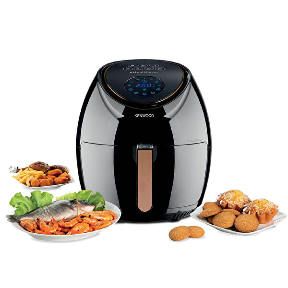 Kenwood Hfp50.000Bk XXL 5.5 L Airfryer Sıcak Hava Fritözü Fritözler Fiyatı