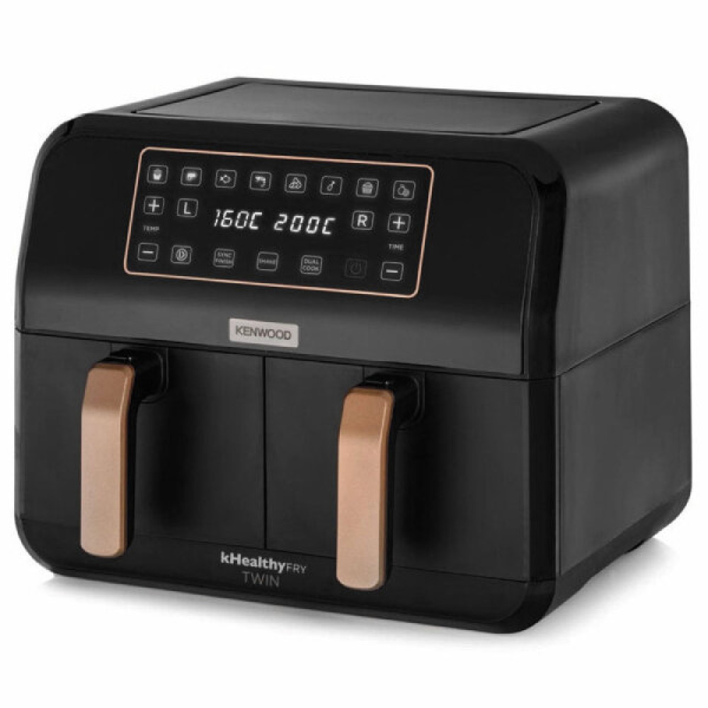 Kenwood Hfp70.000Bk Dual 8 L Airfryer Sıcak Hava Fritözü Fritözler Fiyatı