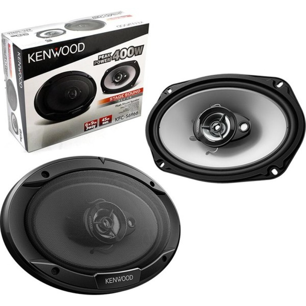 Kenwood Oto Hoparlör Oval 6x9 400W 2 Adet 3WAY Kenwood KFC-S6966 Oto Hoparlörleri & SubWoofer Fiyatı