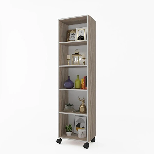 Kenzlife Beril 168x060x020 CM Cordoba Tekerlekli Çok Amaçlı Dolap Mutfak Dolabı / Mobilyası Fiyatı