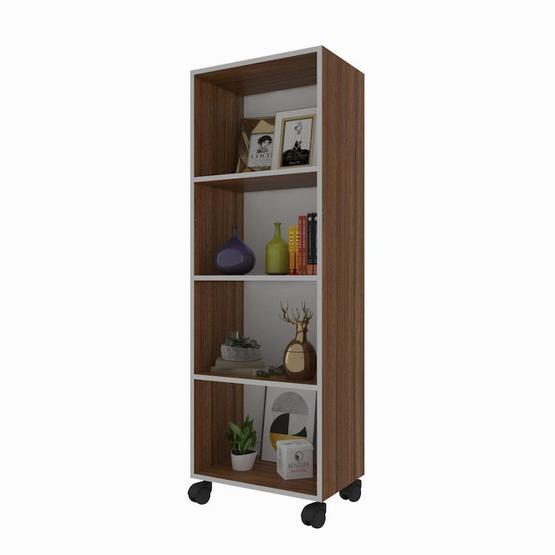 Kenzlife Beril Ceviz 148x60x20 cm Kitaplık