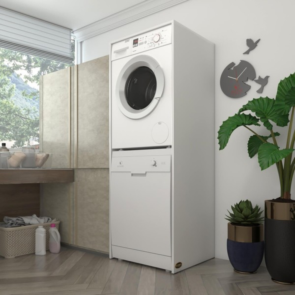 Kenzlife çamaşır-bulaşık makinesi dolabı borya byz 180*70*60 banyo kapaksız arkalıksız - Beyaz - 180X70X60 Oto Boyaları Fiyatı