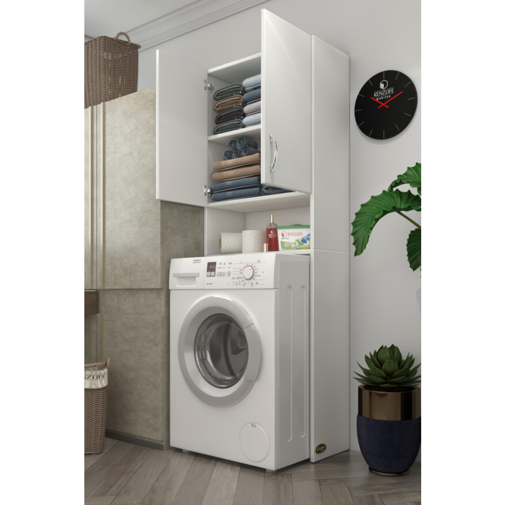 Kenzlife Çamaşır Makinesi Dolabı Sinem Byz Banyo Kiler. Banyo Dolabı / Mobilyası Fiyatı