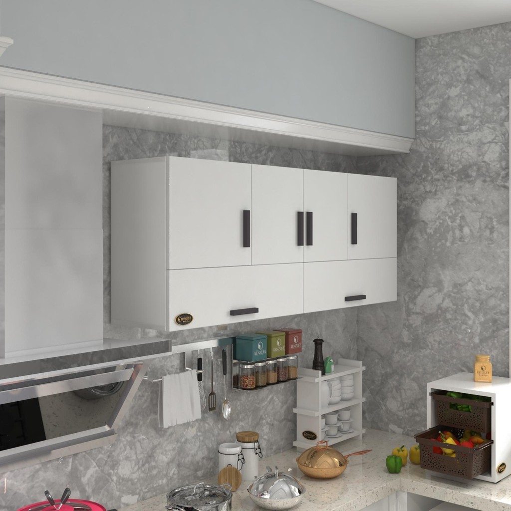 Kenzlife hazır mutfak general byz 060*150*22 mutfak banyo dolabı kapaklı raflı Banyo Dolabı / Mobilyası Fiyatı