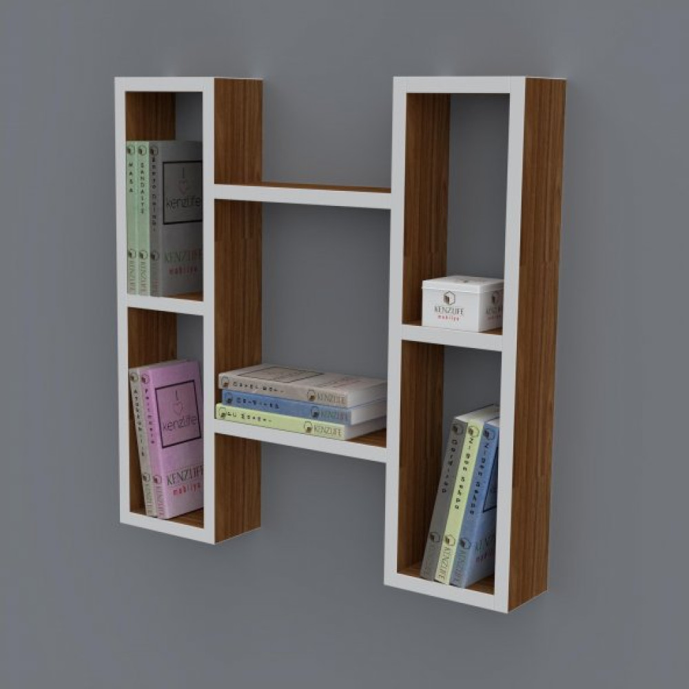 Kenzlife Kitaplik Melisa 060*060*20 Cvz Duvar Rafi Kitaplık Fiyatı