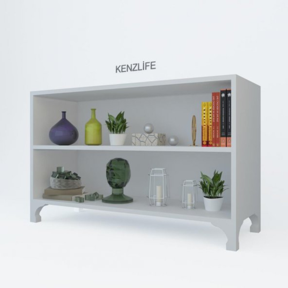 Kenzlife Kitaplik Tugce 068*090*020 Byz Ayakli Mutfak Dolabi Banyo Ofis Ayakkabilik Kiler Gardrop & Dolap Fiyatı