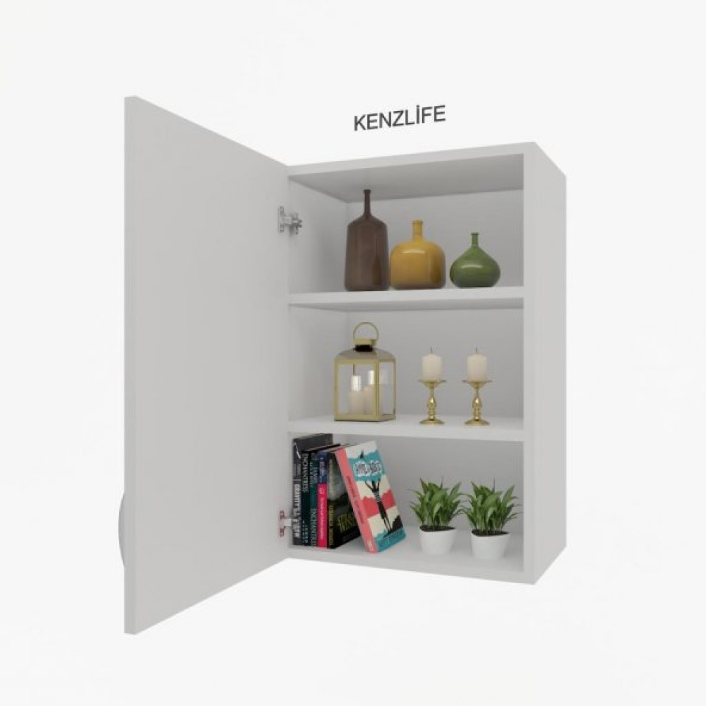 Kenzlife Mutfak Dolabi İrem 060.060.32 Byz 2 Rafli Kapakli Ofis Banyo Kiler Evrak Kitaplik Gardrop & Dolap Fiyatı