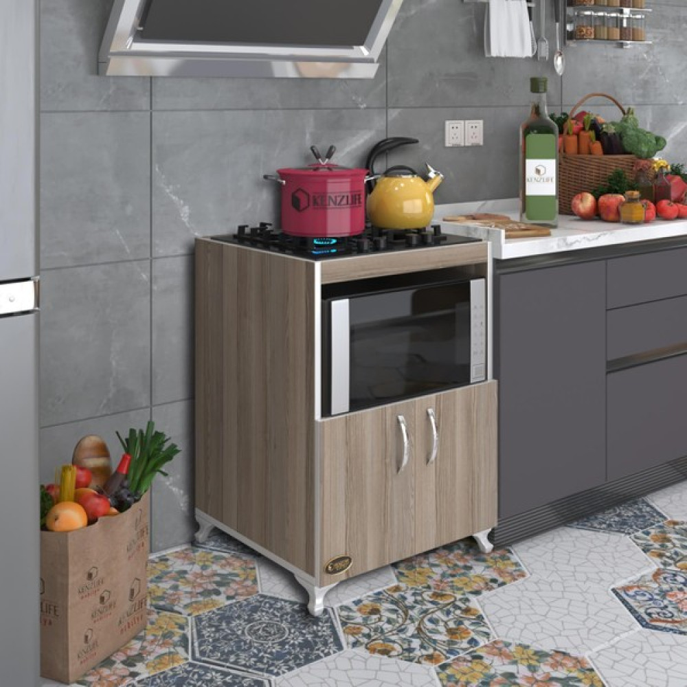 Kenzlife ocak dolabı bade crd 85x60x57 mutfak modül mini fırın ankastre ocak için Mutfak Dolabı / Mobilyası Fiyatı