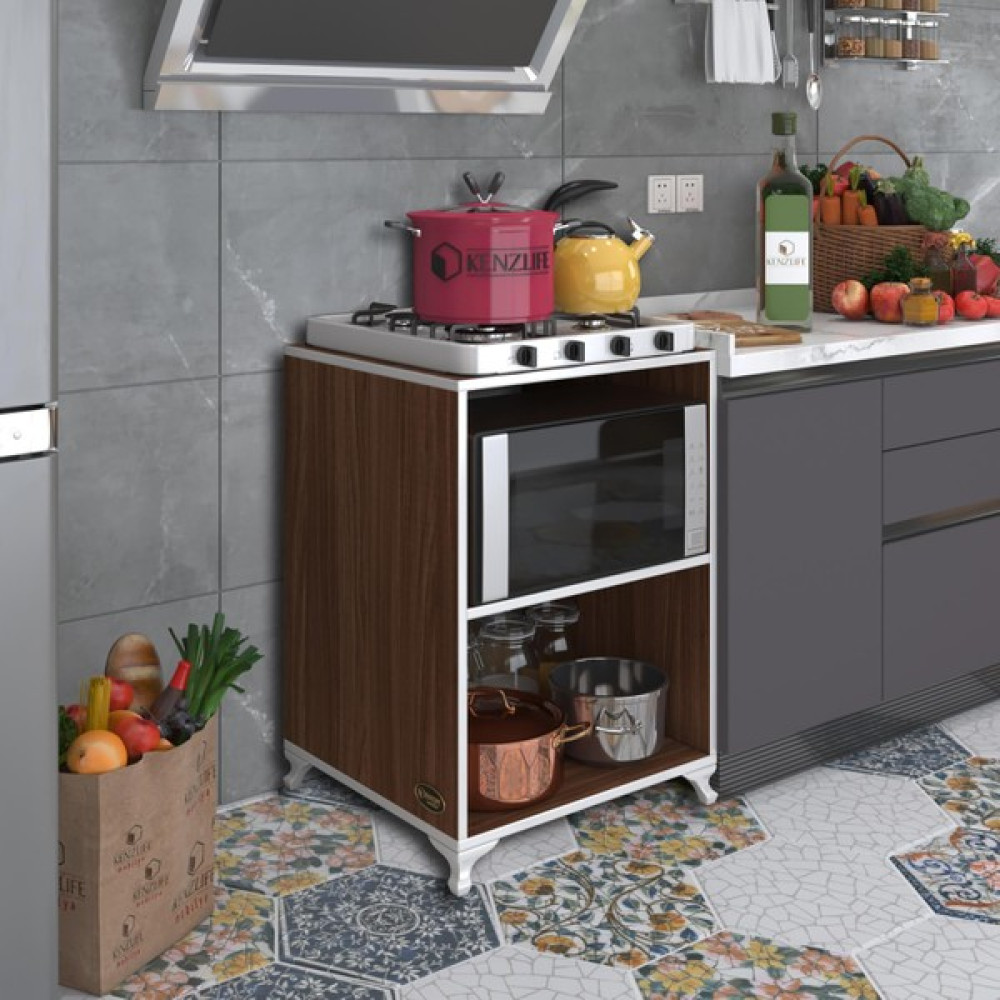 Kenzlife ocak dolabı iclal cvz 85x60x57 mutfak klasik setüstü ocak için modül Mutfak Dolabı / Mobilyası Fiyatı