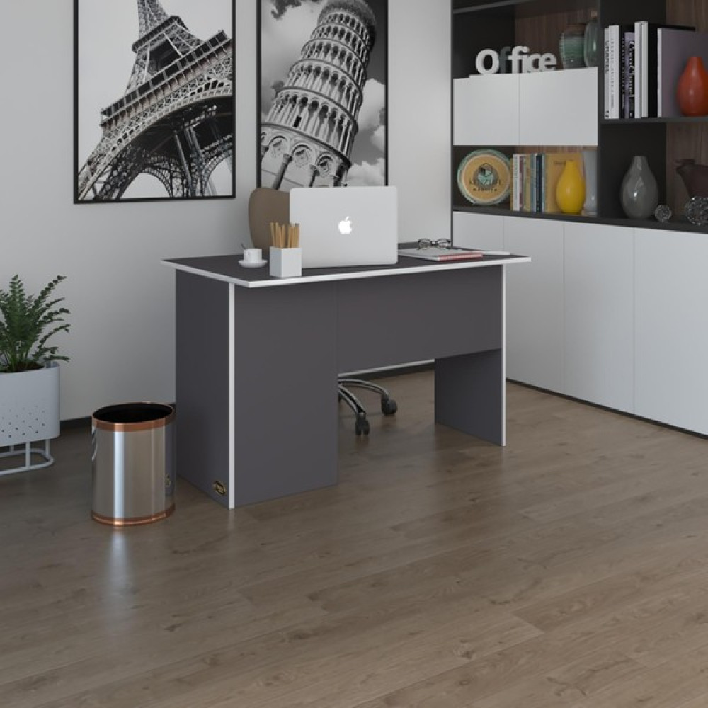 Kenzlife ofis masası miyamoto gri sağ 75*170*60 kilitli kapaklı dolap bilgisayar çalışma masası - ebat Oto Boyaları Fiyatı