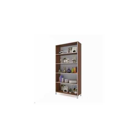 Kenzlife Tuğçe Ceviz 168x90x20 cm Kitaplık