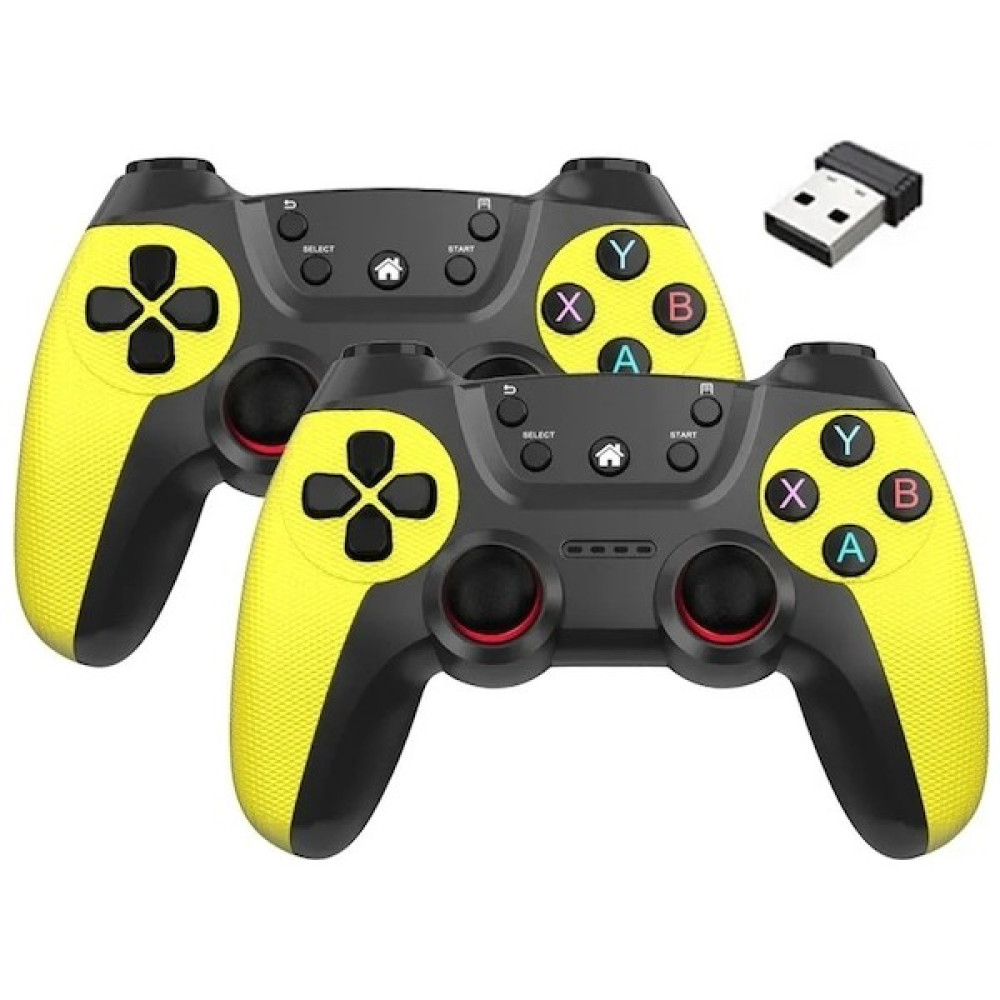 Kepang Yellow-2.4g Kablosuz Çiftler Gamepad Windows Pc/android Tv Için Iki Oyunculu Oyun Denetleyicisi Oyun Kutusu/pc/android Tv Kutusu Joystick (Y... Konsol Aksesuarları Fiyatı