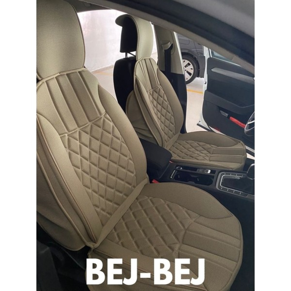Kepmorpho volkswagen Passat B8,5 Lüx Oto Koltuk Minderi Ön Arka 5'li Set Elegance Serisi Bej Oto Koltuk Minderi Fiyatı