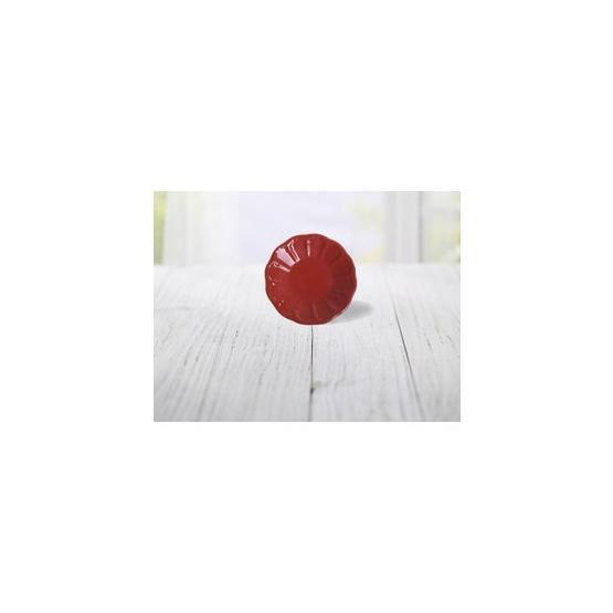 Keramika Kırmızı 11 cm Çay Tabağı
