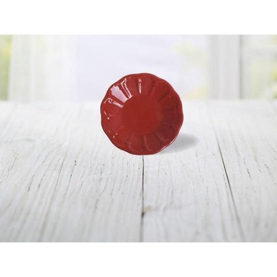 Keramika Kırmızı 11 cm Çay Tabağı Bardak Altlığı Fiyatı